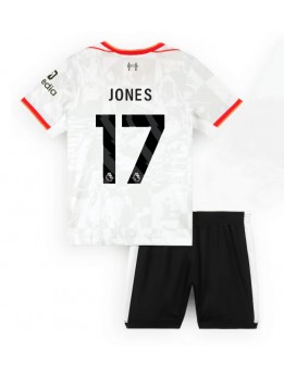 Billige Liverpool Curtis Jones #17 Tredjedraktsett Barn 2024-25 Kortermet (+ Korte bukser)